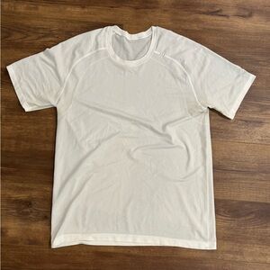 lululemon White Short Sleeve Tee
